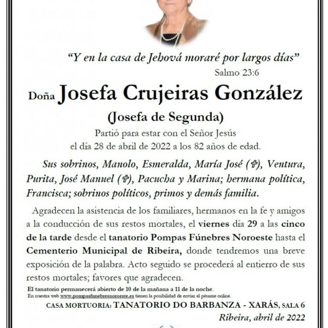 Crujeiras Gonzalez, Josefa.jpg