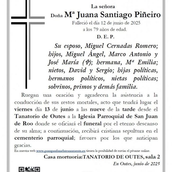 Mª Juana Santiago Piñeiro web