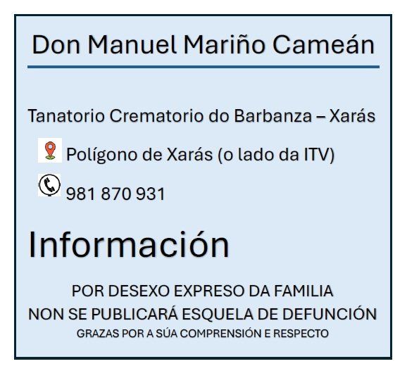 Mariño Camean, Manuel