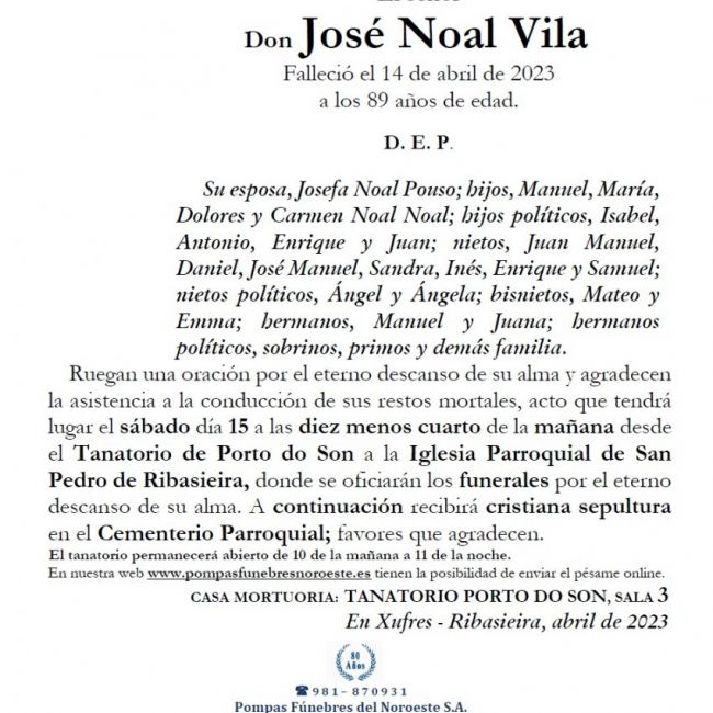 Noal Vila, José