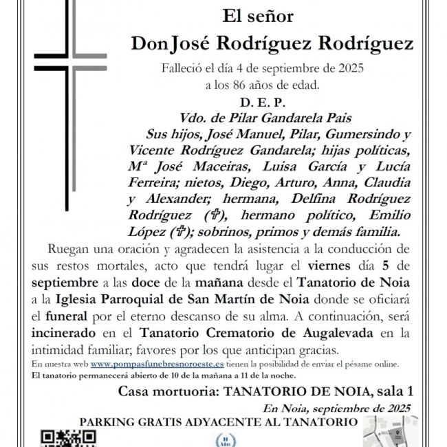 José Rodríguez Rodríguez