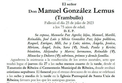 Gonzalez Lema, Manuel