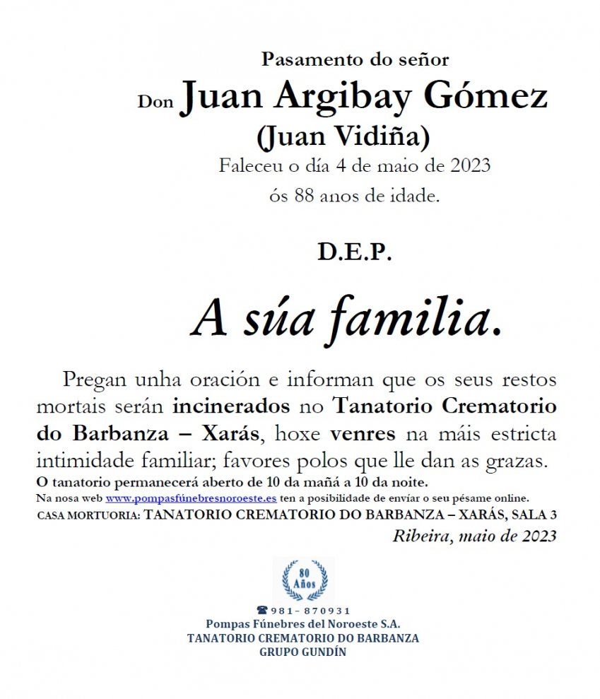 Argibay Gomez, Juan