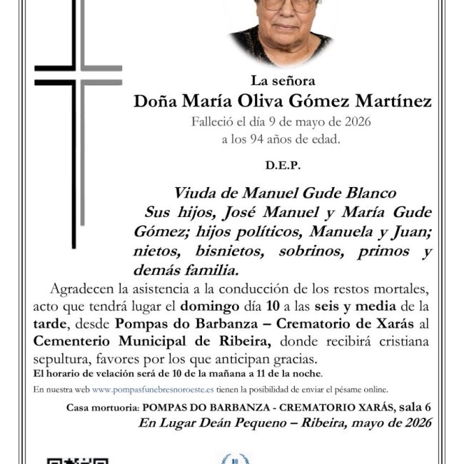 Copia de ESQUELA maria oliva gomez martinez