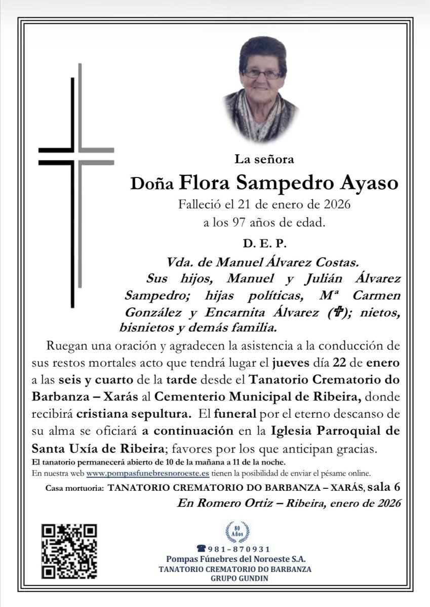 Doña Flora Sampedro Ayaso