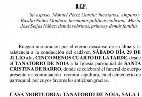 07 23 Esquela, elvira nuñez montero