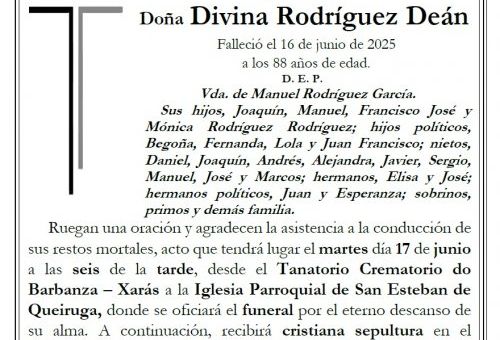 Rodriguez Dean, Divina