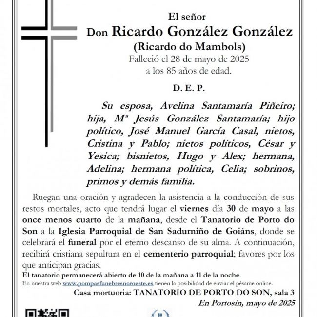 Ricardo González González