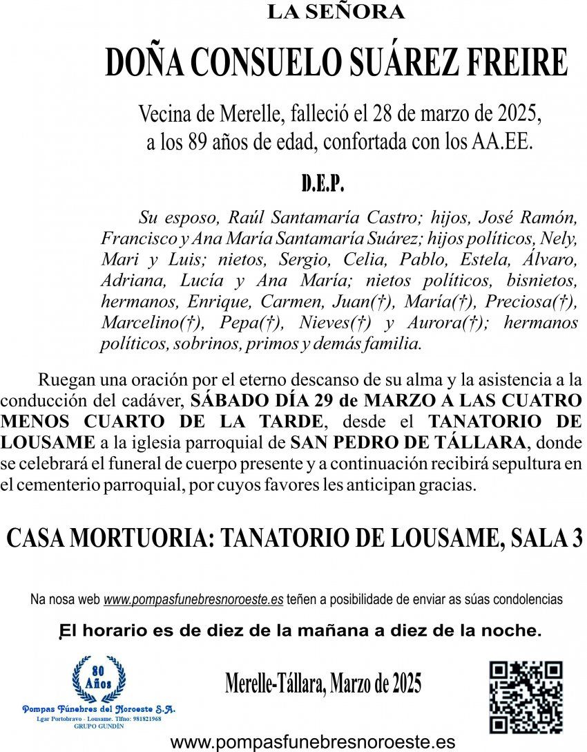 Copia de seguridad de 25 01 ESQUELA    Doña consuelo suarez freire