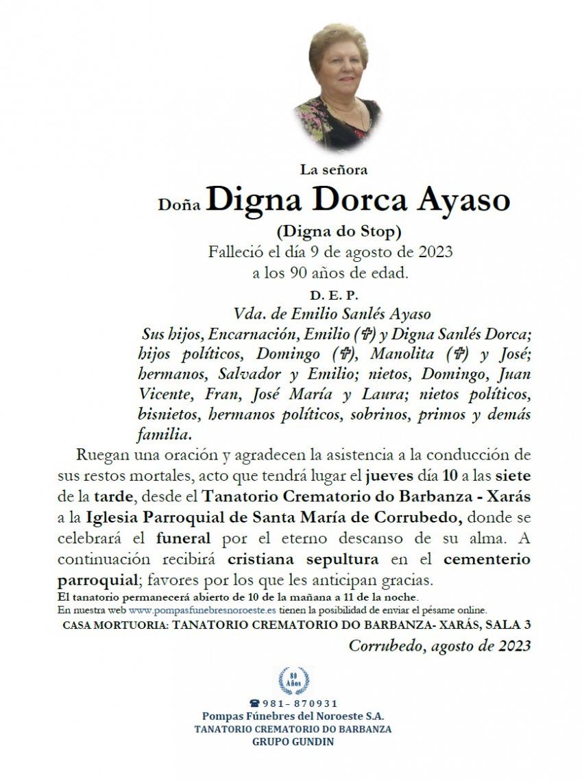 Dorca Ayaso Digna