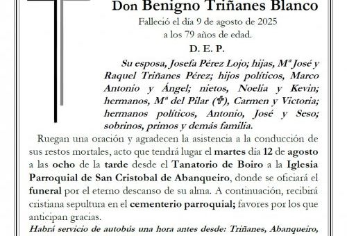 Benigno Triñanes Blanco