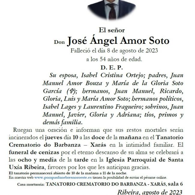 Amor Soto, José Ángel