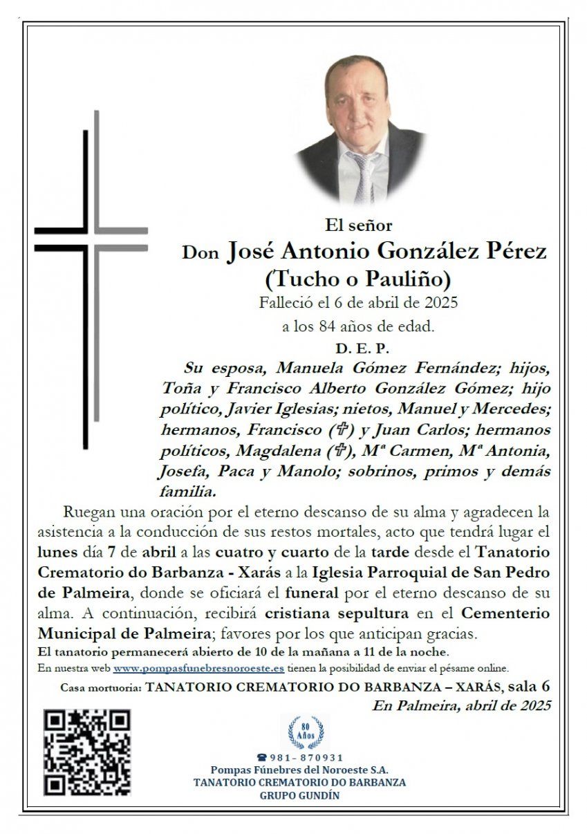 Gonzalez Perez, Jose Antonio
