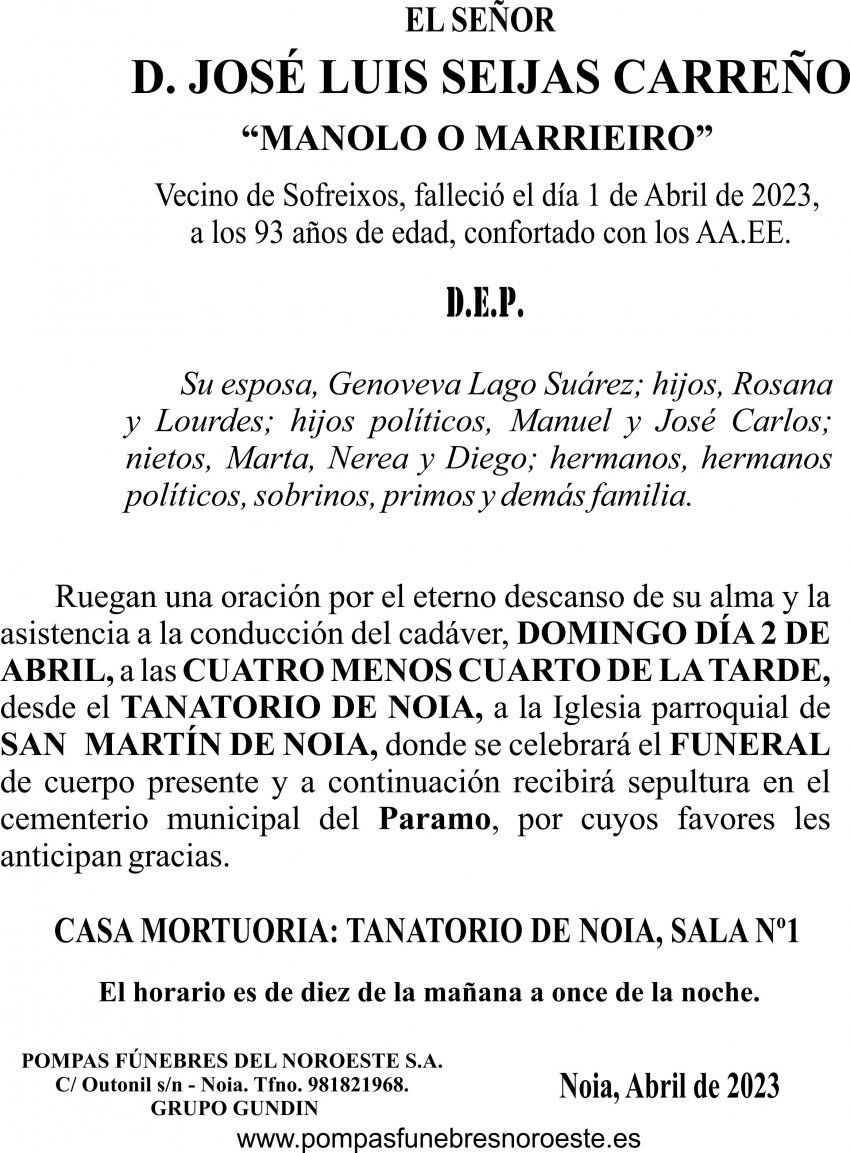 23 03 ESQUELA   JJosé Luis Seijas Carreño