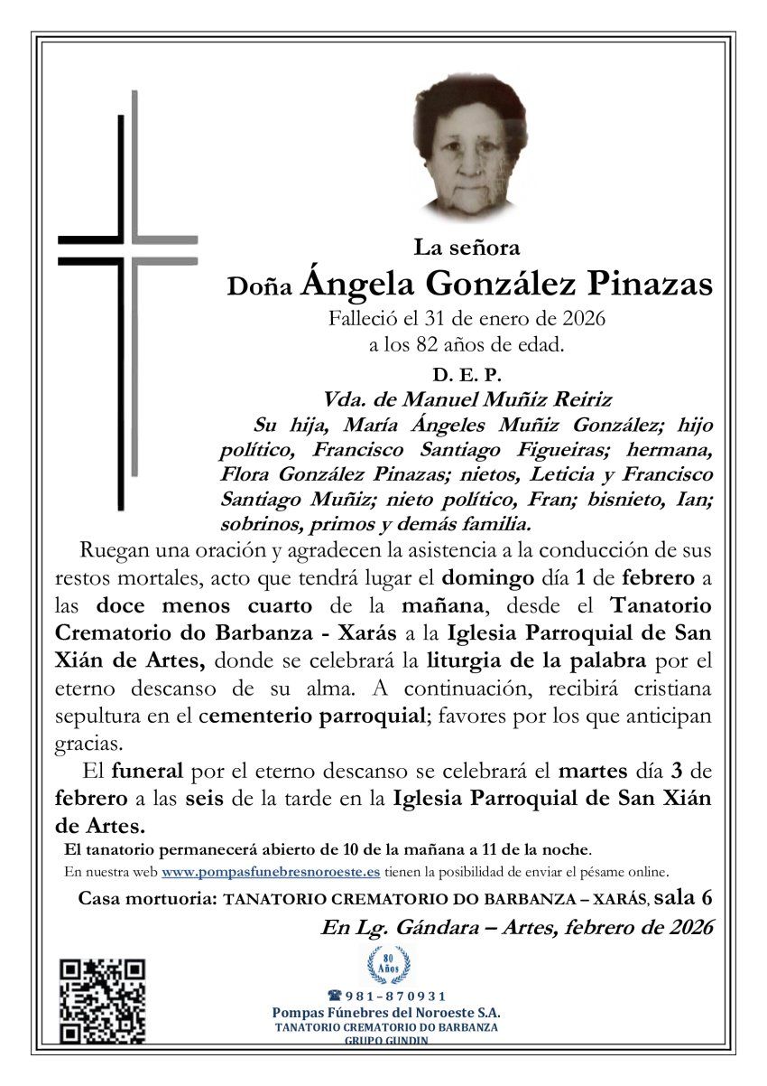 TANA XARAS Artes  Angela Gonzalez Pinazas con foto