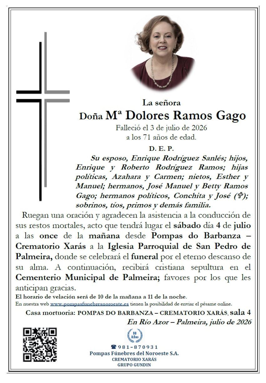 Ramos Gago, M Dolores