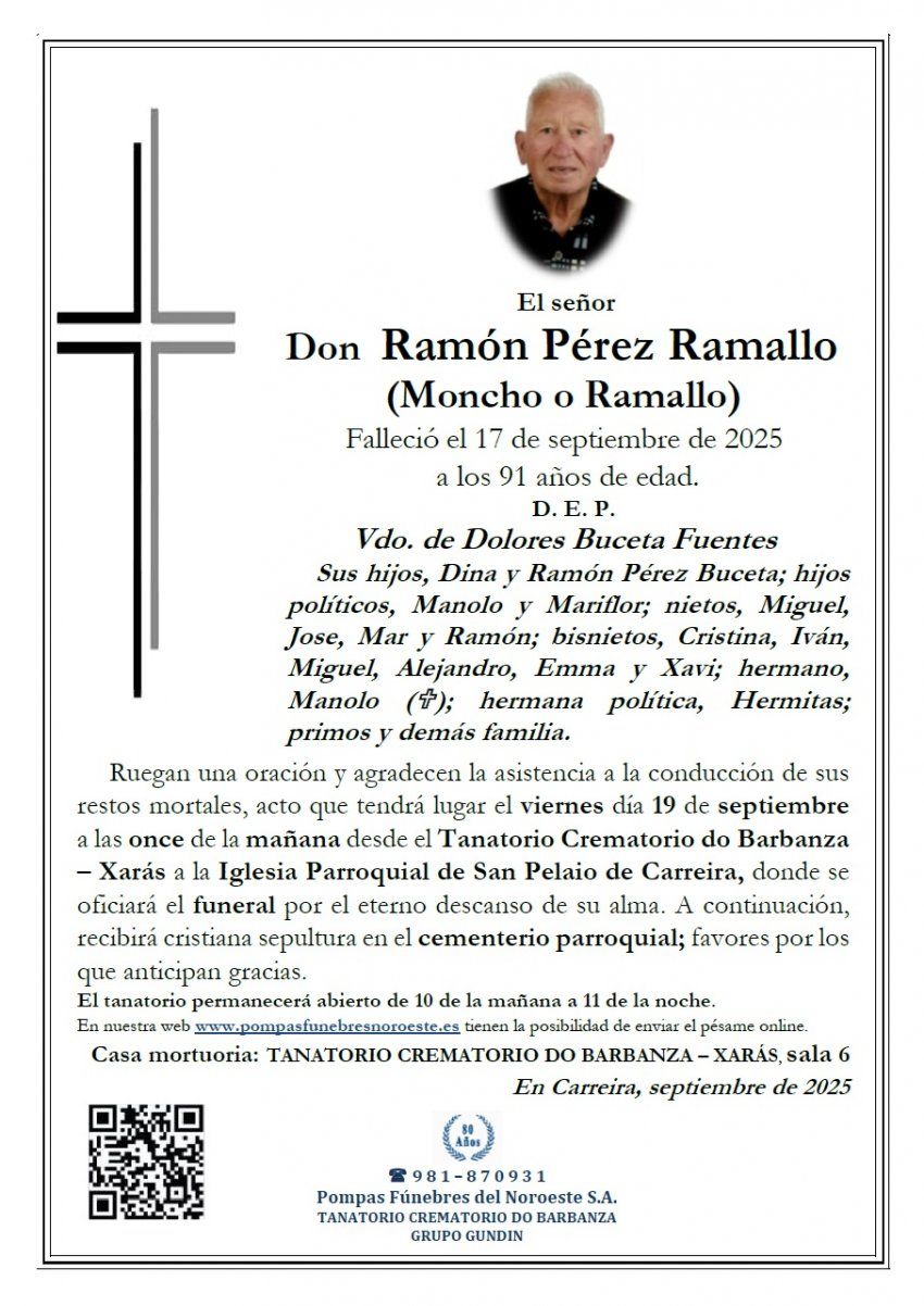 Pérez Ramallo, Ramón