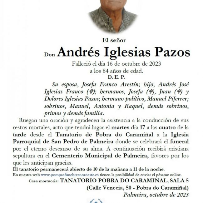 Iglesias Pazos, Andres