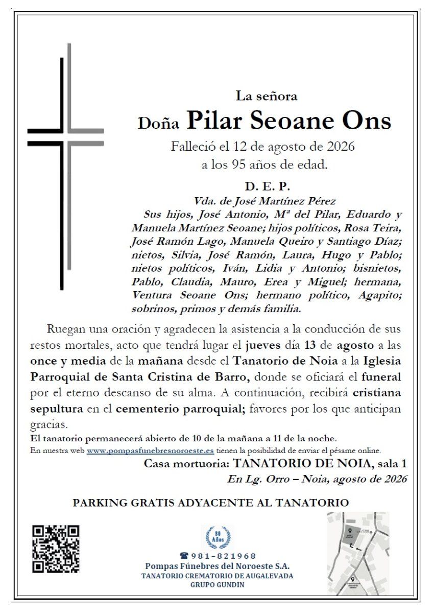 Seoane Ons, Pilar