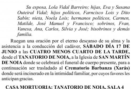 23 06 Esquela, Juan Luis Outeiral García