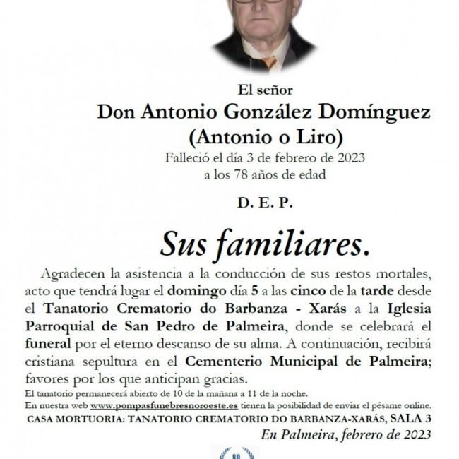 Gonzalez Dominguez, Antonio