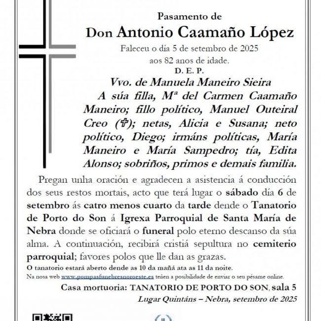 Caamaño López, Antonio