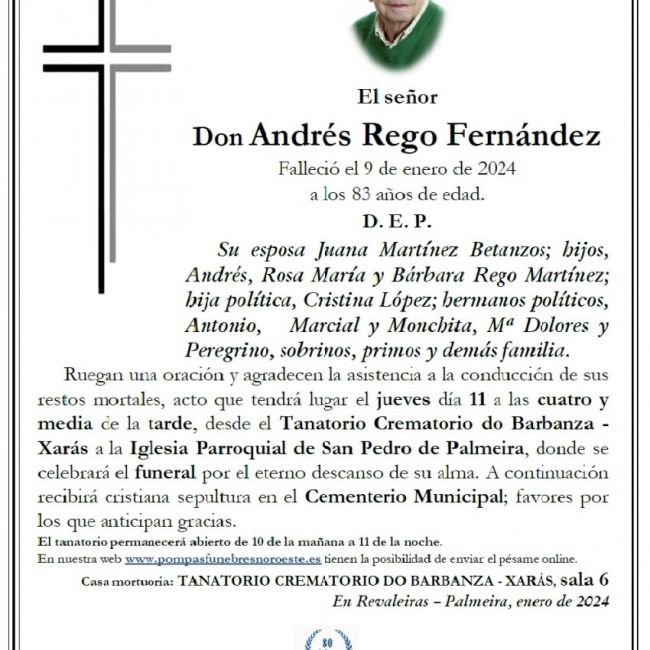 Rego Fernández, Andrés