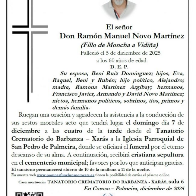 Novo Martinez, Ramon Manuel