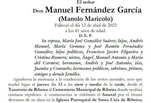Fernandez Garcia, Manuel