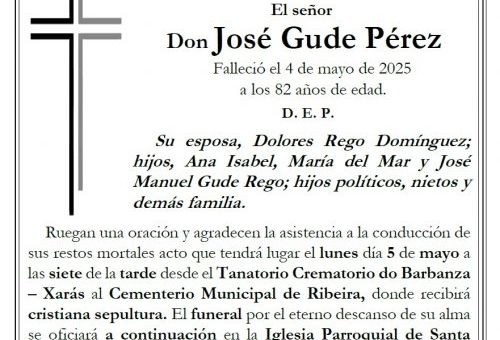 Gude Perez, Jose