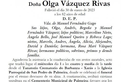 OLGA VAZQUEZ RIVAS