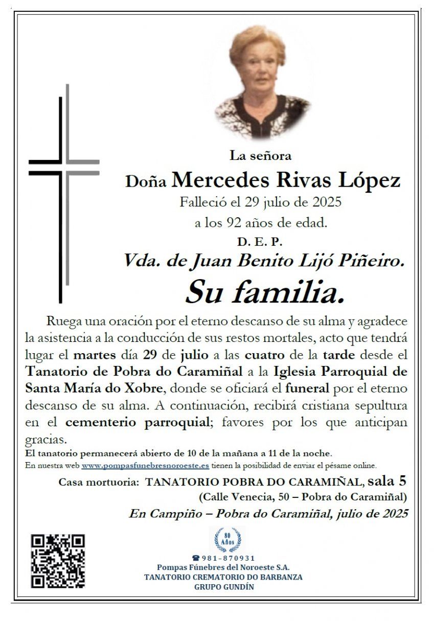 Rivas Lopez, Mercedes