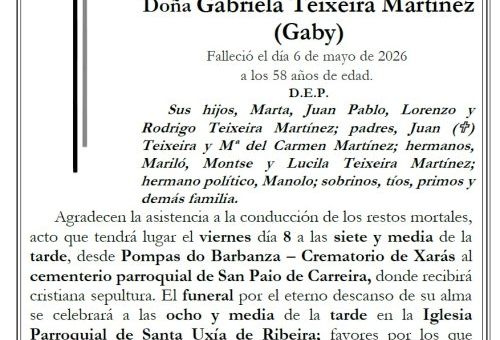 Teixeira Martinez, Gabriela