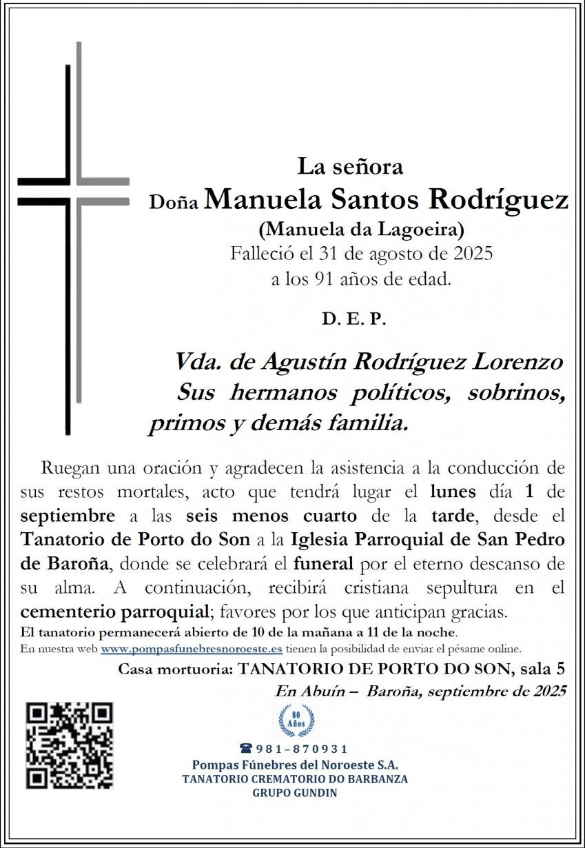 Santos Rodriguez, Manuela