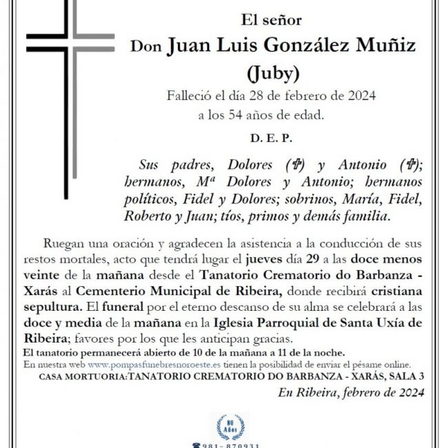 Gonzalez Muñiz, Juan Luis