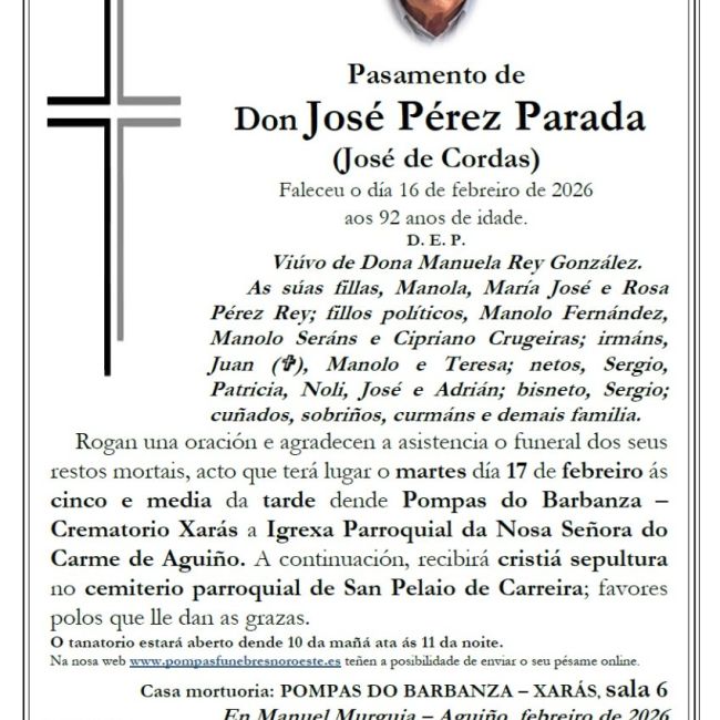 Perez Parada, Jose