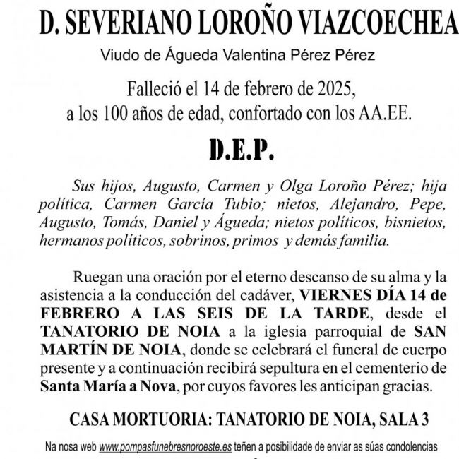 Esquela AZUL 25 severiano loroño