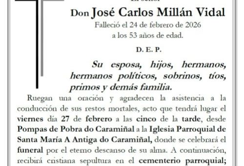Millan Vidal, Jose Carlos