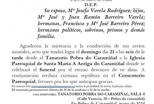 Barreiro Perez, Ramon
