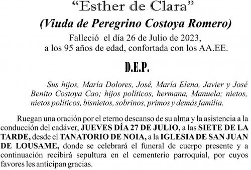 23 06 ESQUELA    Esther Cao Abeijón