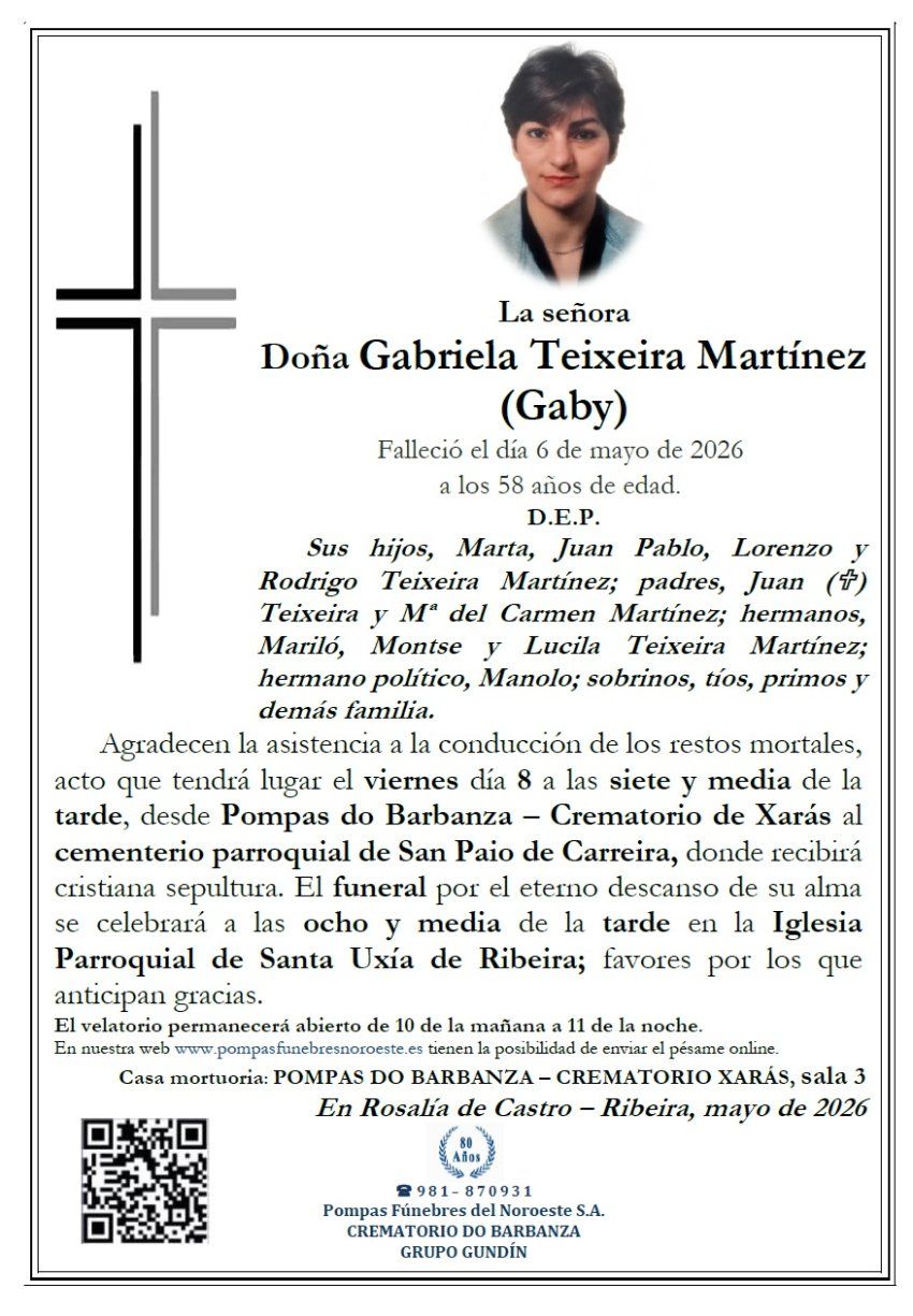 Teixeira Martinez, Gabriela