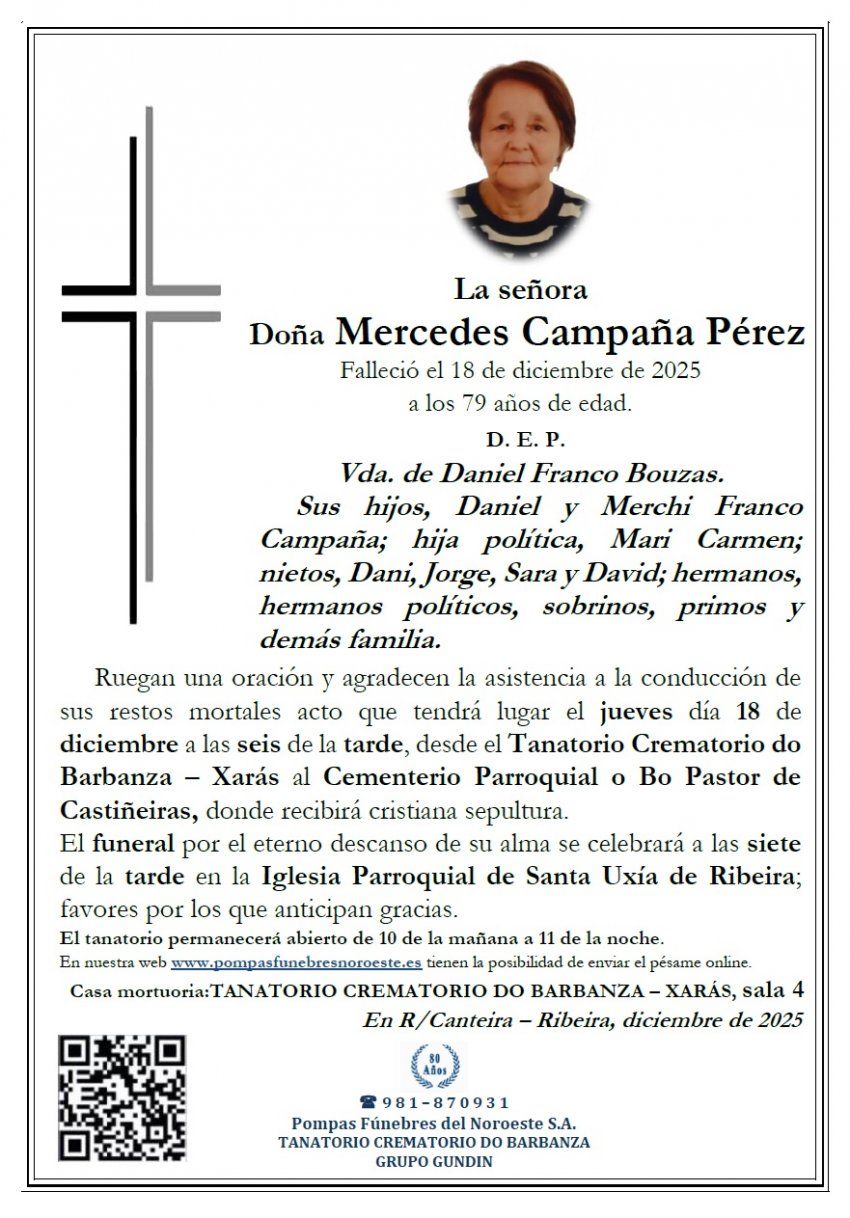 Campaña Perez, Mercedes