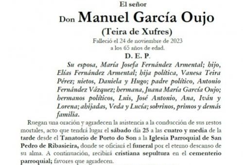 Manuel García Oujo
