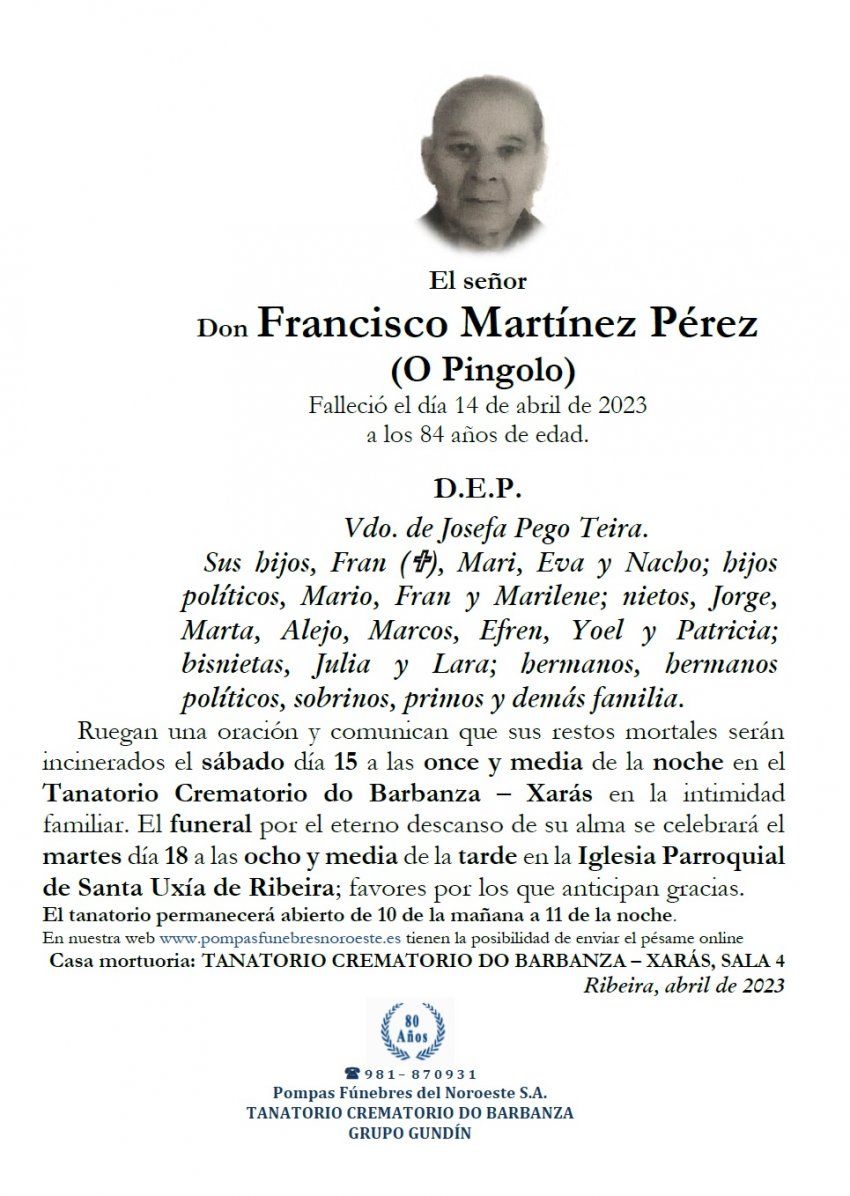 Martinez Perez, Francisco