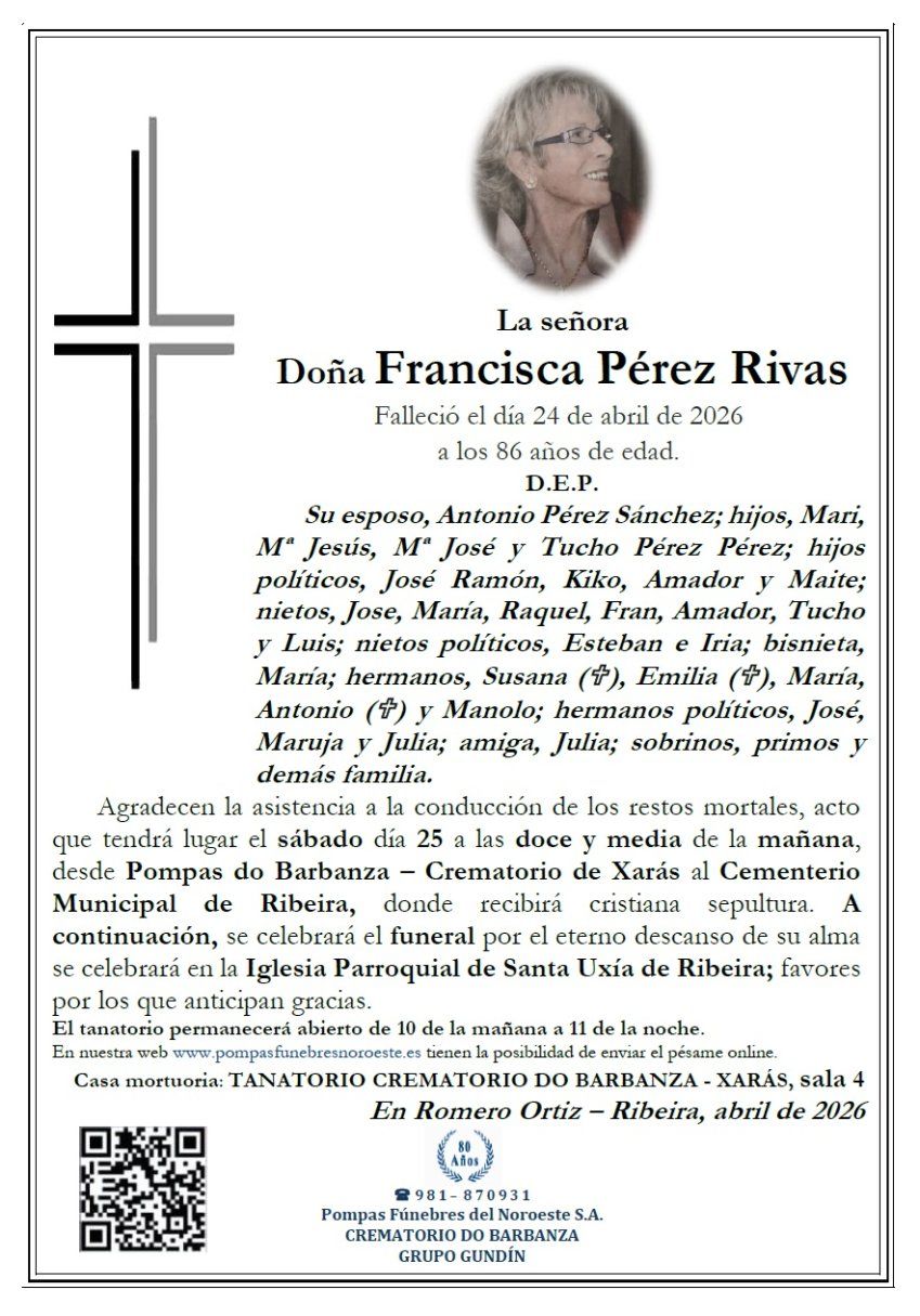 Perez Rivas, Francisca