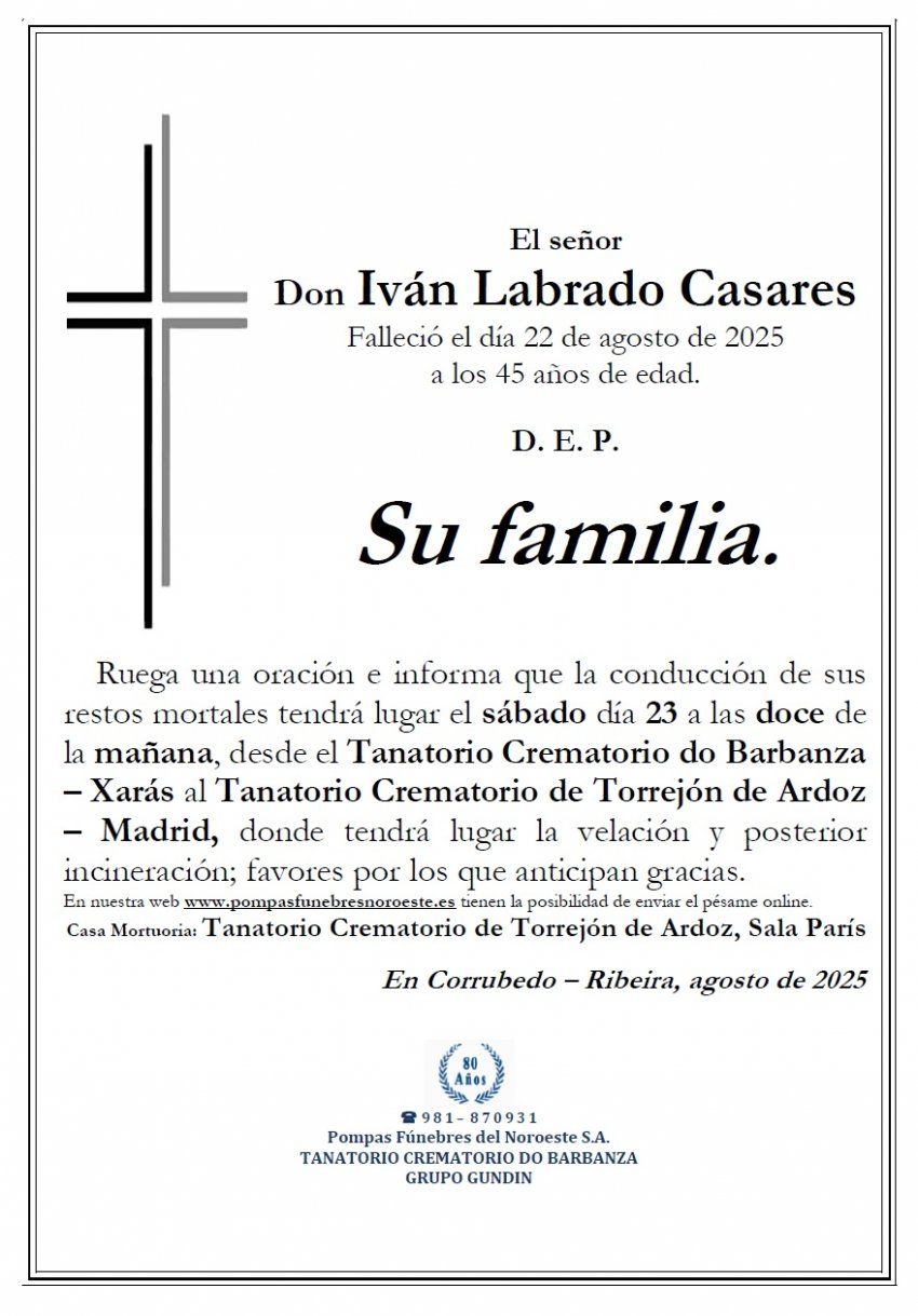 Labrado Casares, Ivan