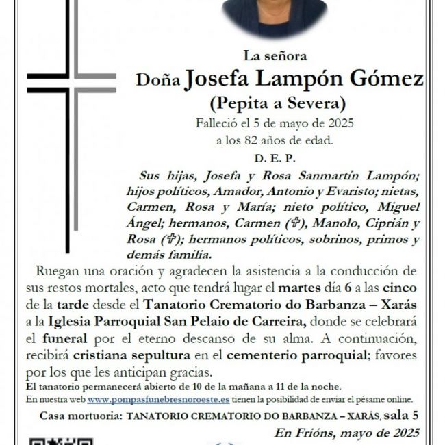 Lampon Gomez, Josefa