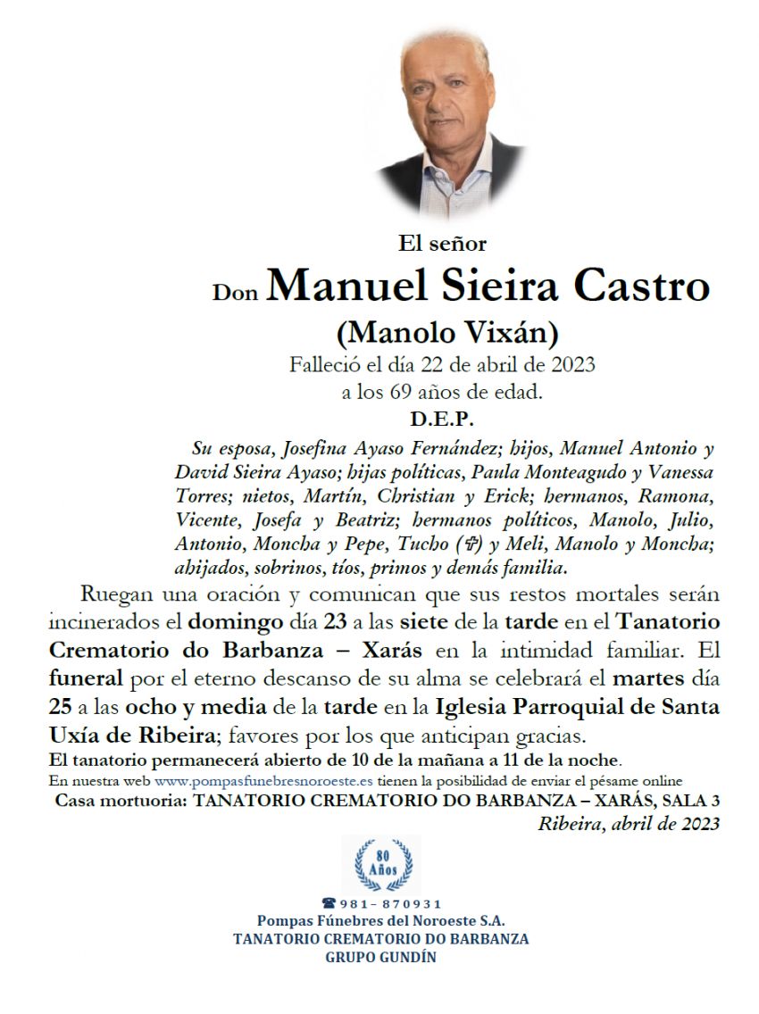 Sieira Castro Manuel