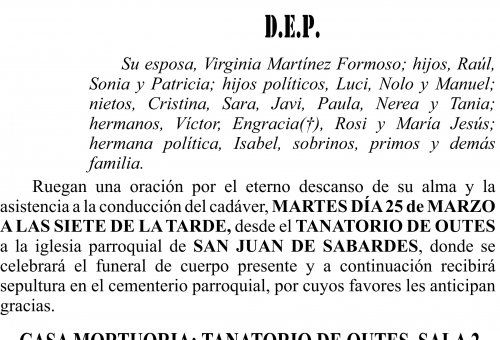 ESQUELA 2025   José A. López Rollán