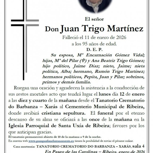 Trigo Martinez, Juan